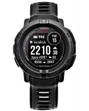 Смарт часовник Garmin - Instinct 2 Solar Tactical, 45mm, черен -1